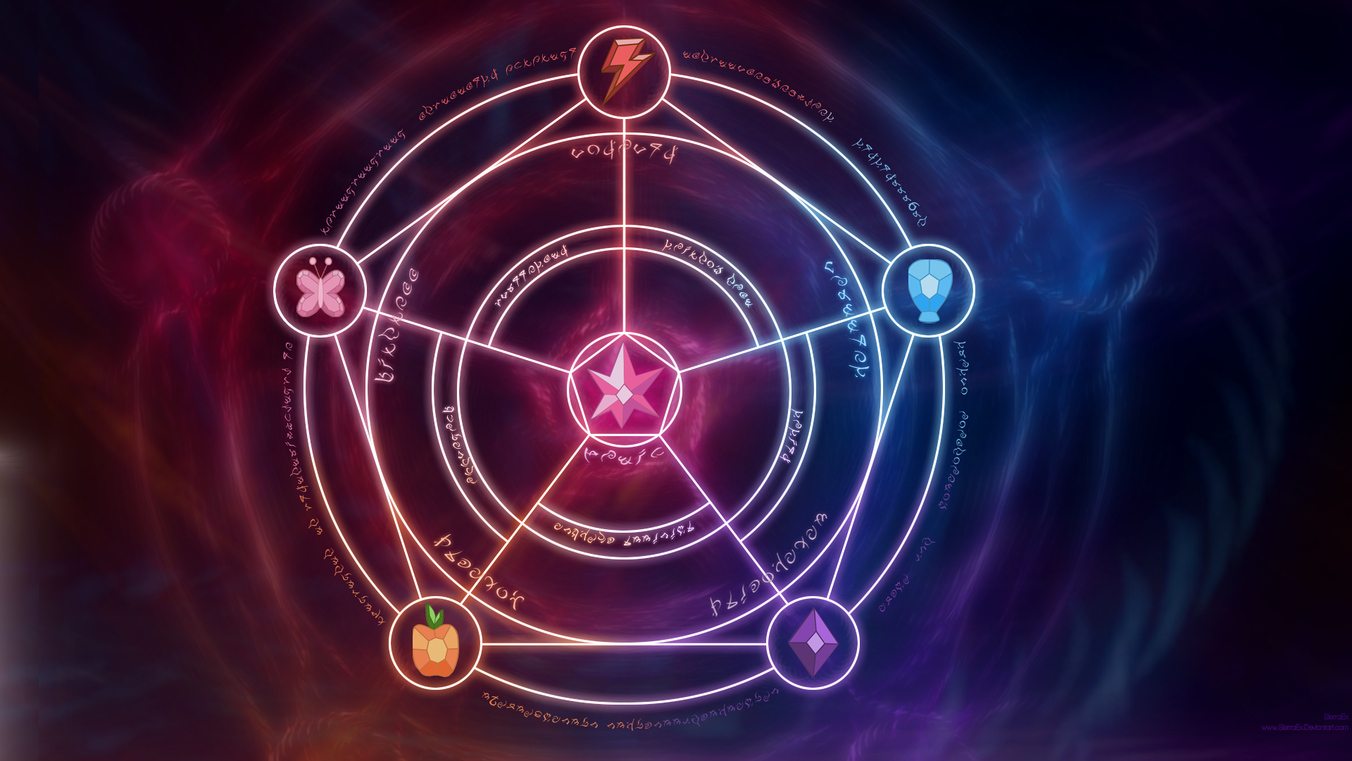 Detail Magic Circle Wallpaper Nomer 32