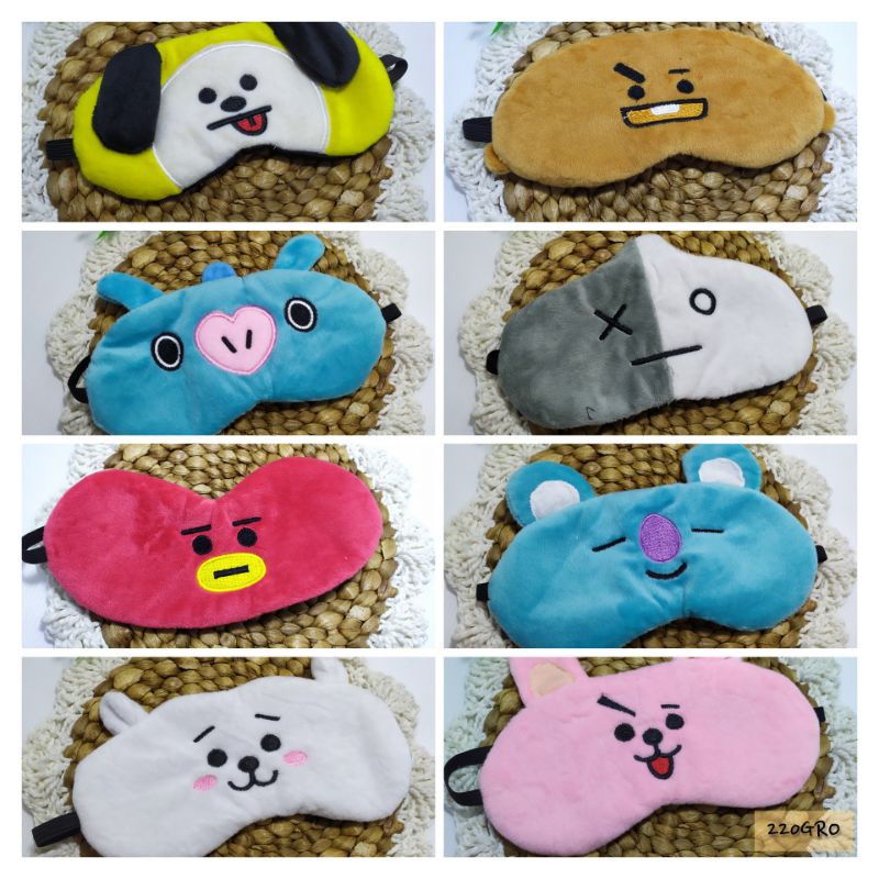 Detail Penutup Mata Tidur Bt21 Nomer 4