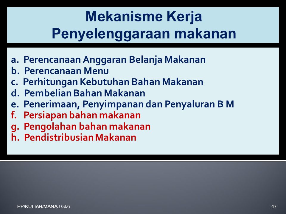 Detail Penyelenggaraan Makanan Rumah Sakit Nomer 24