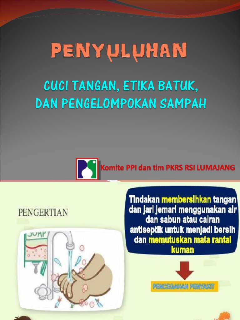 Detail Penyuluhan Cuci Tangan Ppt Nomer 12