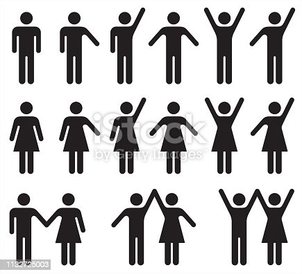 Detail People Clipart Silhouette Nomer 48