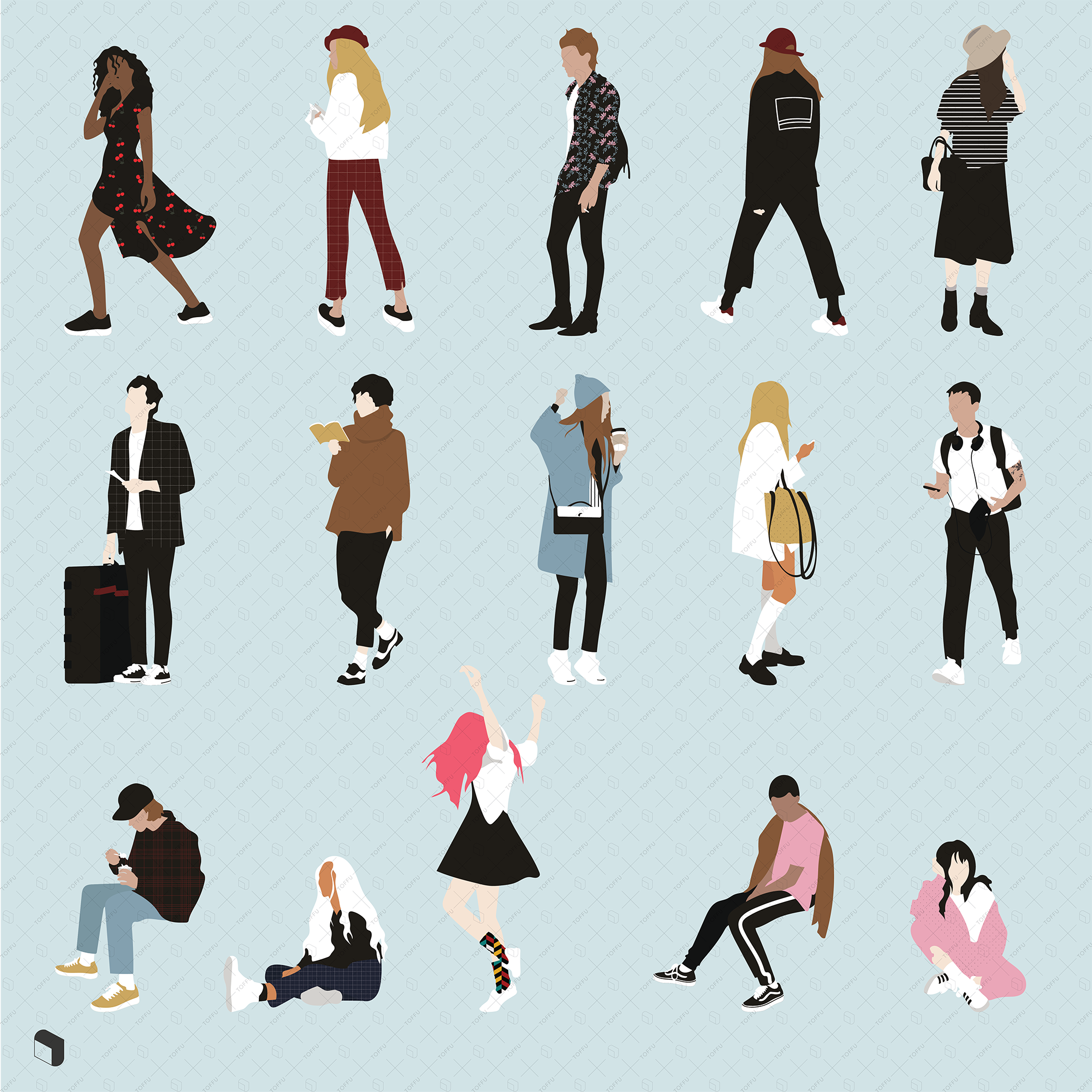 Detail People Flat Png Nomer 39