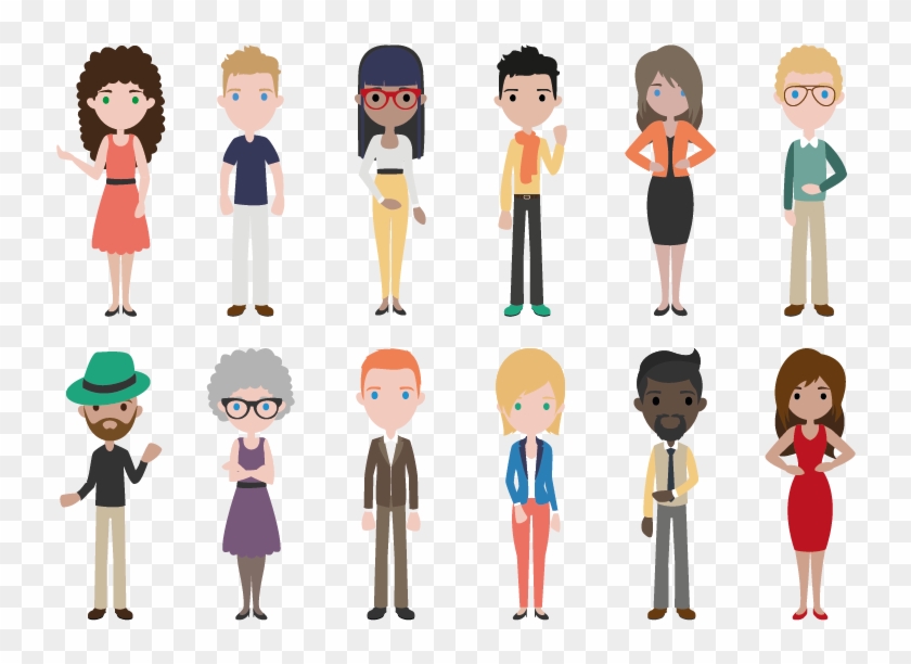 Detail People Flat Png Nomer 51