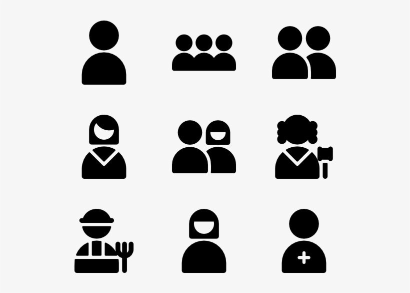 Detail People Icon Png Transparent Nomer 29