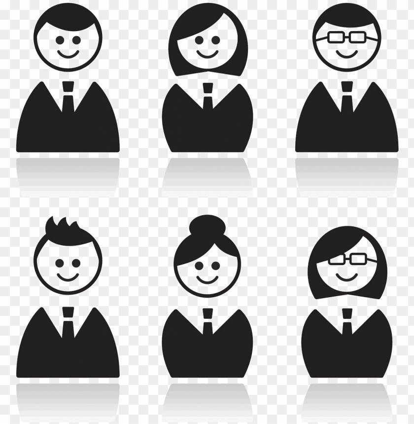 Detail People Icon Vector Png Nomer 3