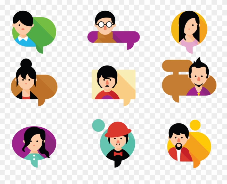 Detail People Icon Vector Png Nomer 6