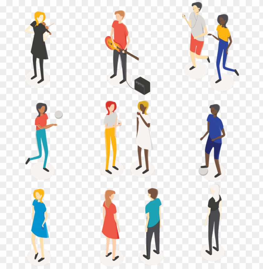 Detail People Png Vector Nomer 13