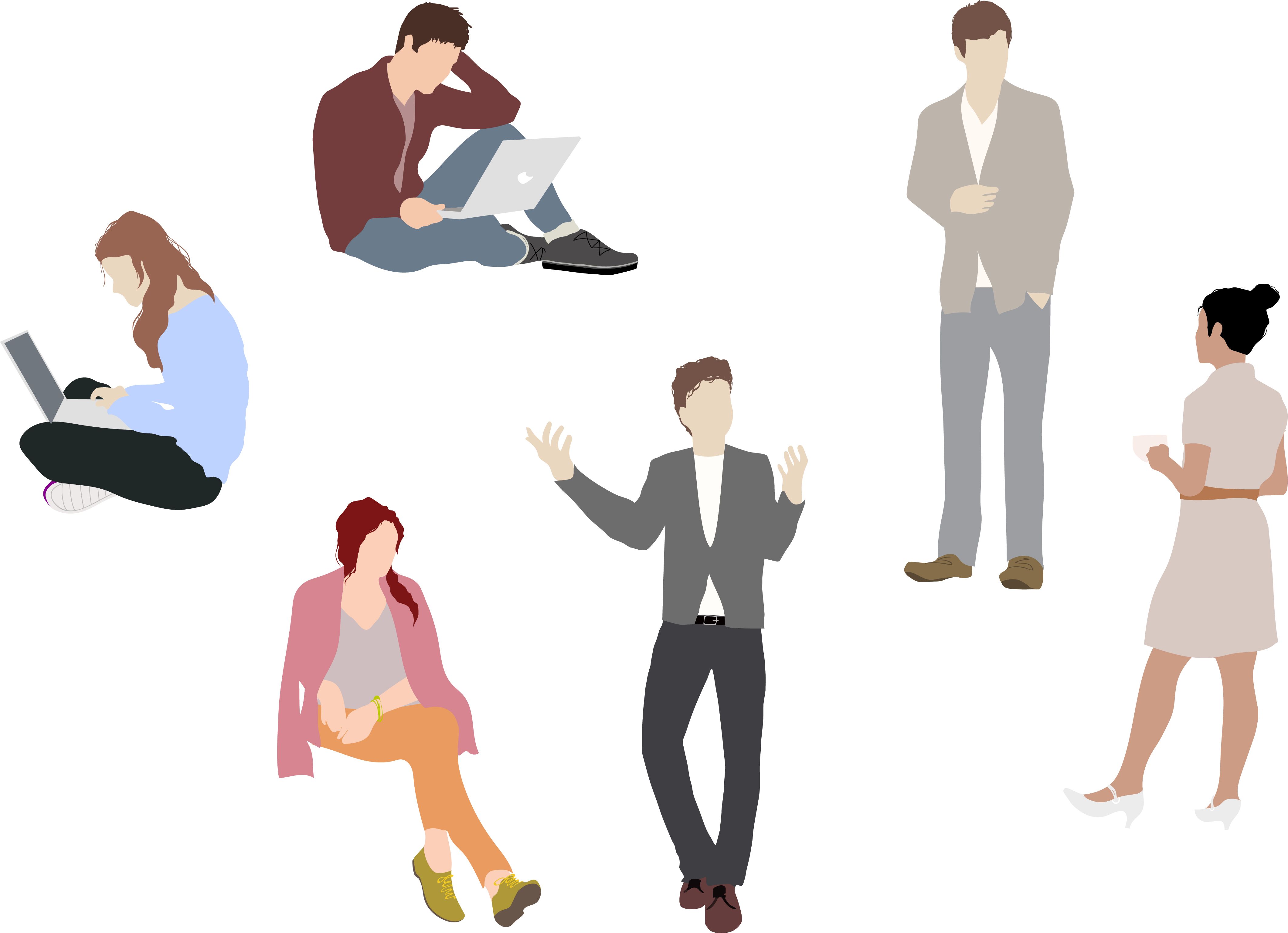 Detail People Png Vector Nomer 53