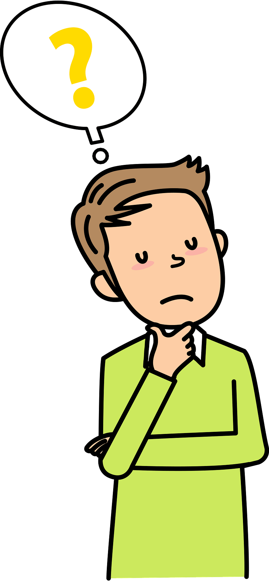 Download People Thinking Clipart Nomer 9