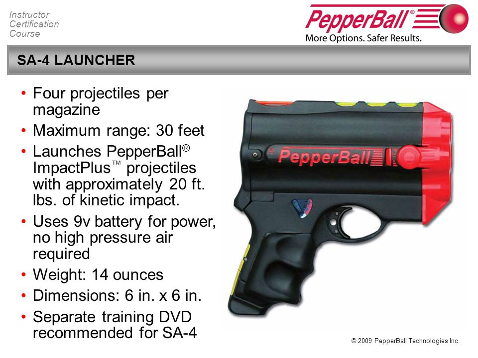 Detail Pepper Ball Flash Launcher Nomer 23
