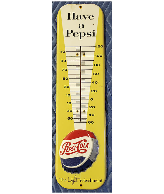 Detail Pepsi Cola Thermometer Nomer 12