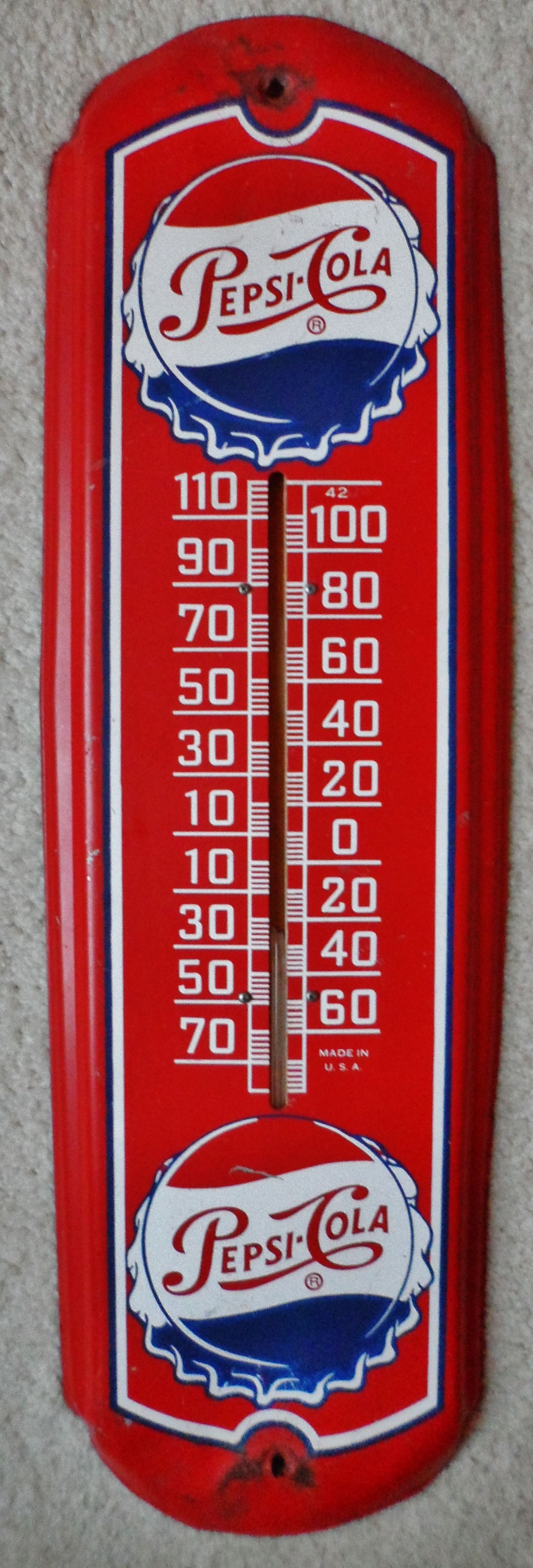 Detail Pepsi Cola Thermometer Nomer 3