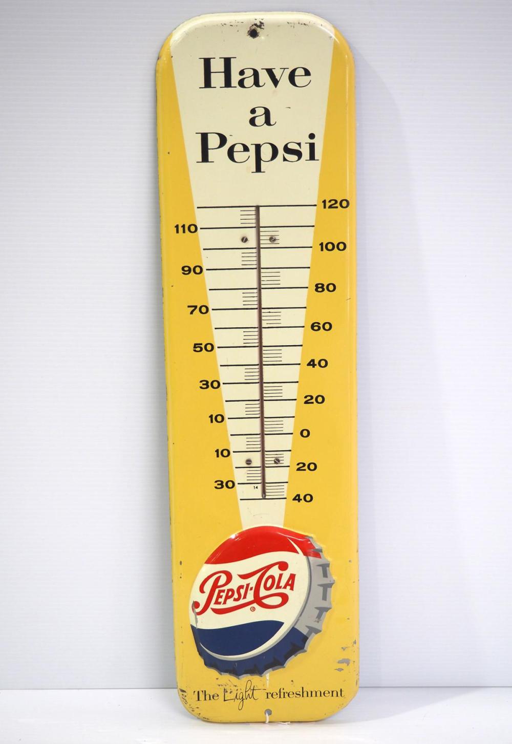 Detail Pepsi Cola Thermometer Nomer 30