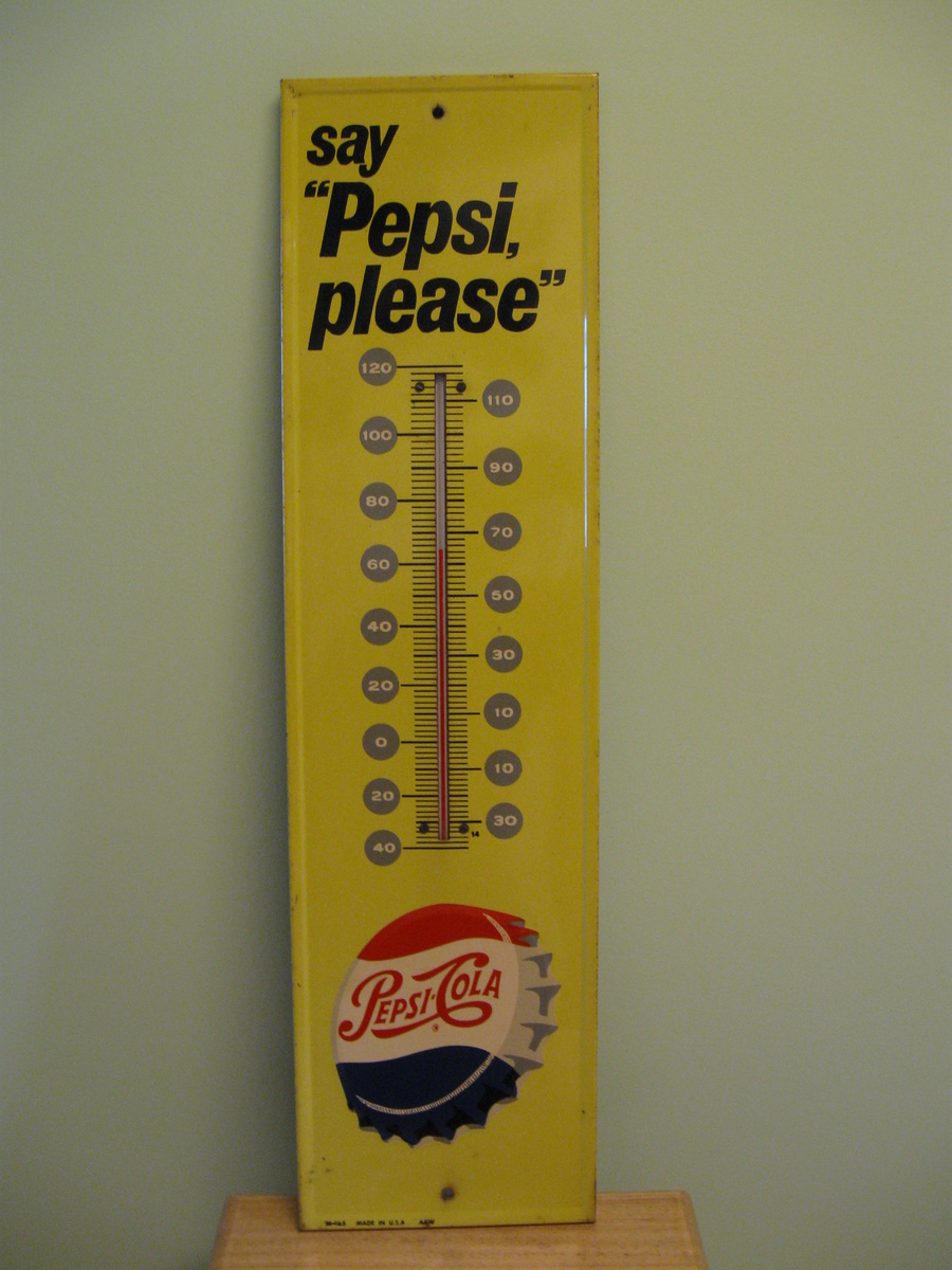 Detail Pepsi Cola Thermometer Nomer 31