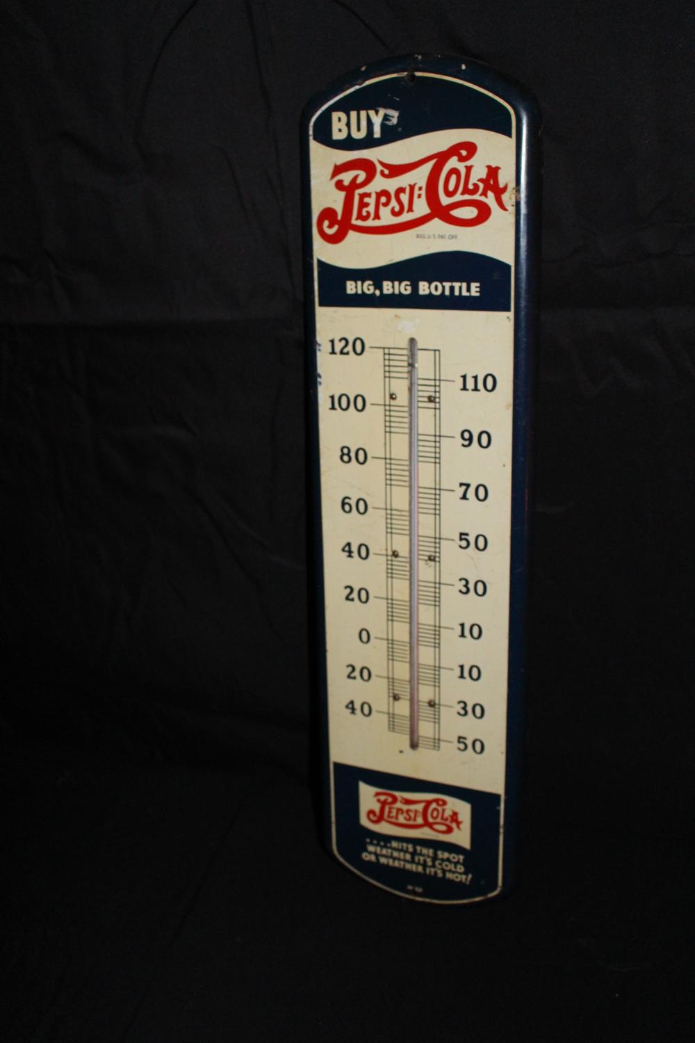 Detail Pepsi Cola Thermometer Nomer 38