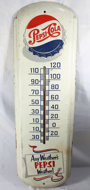 Detail Pepsi Thermometer Sign Nomer 18