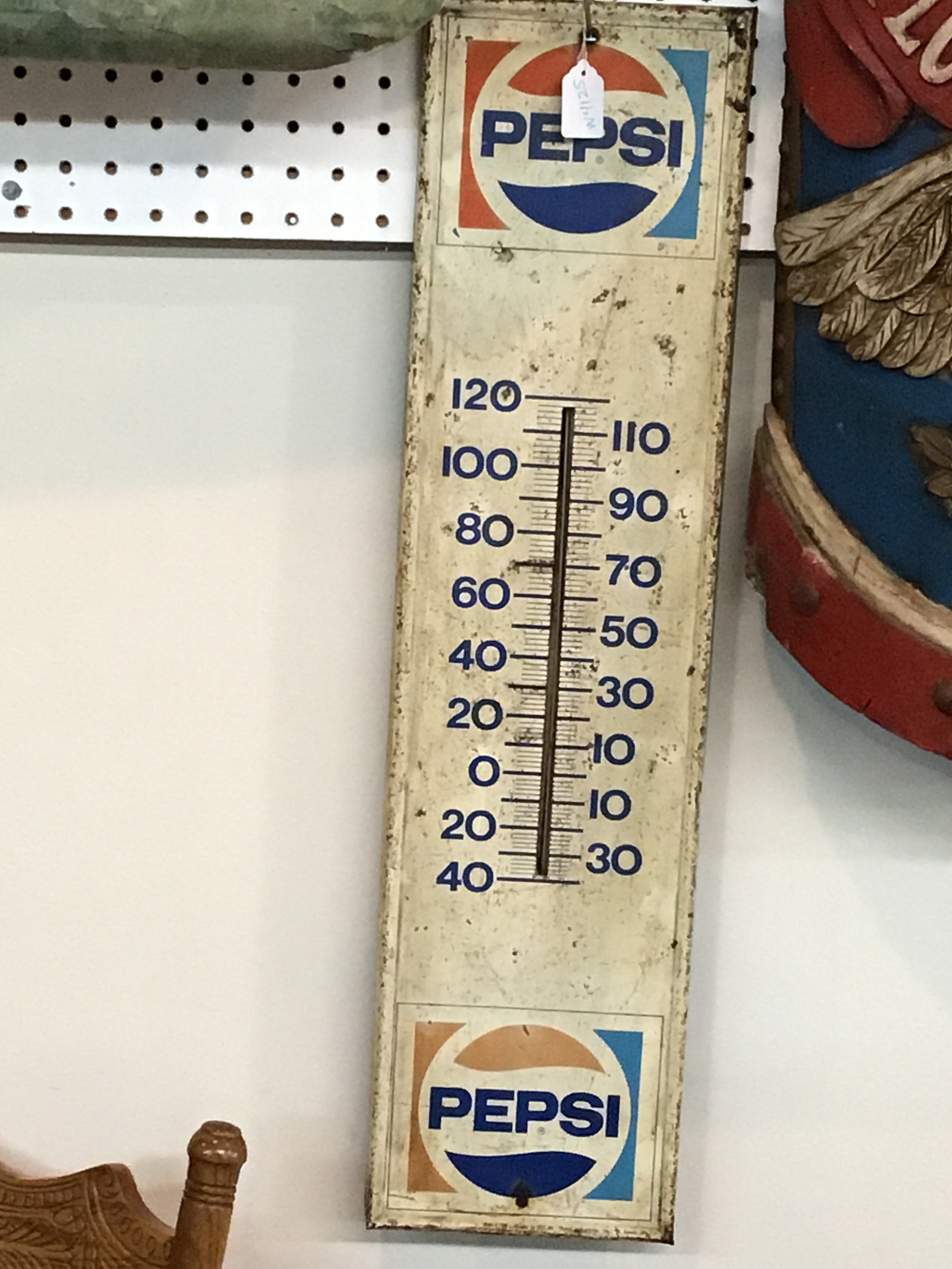 Detail Pepsi Thermometer Sign Nomer 33