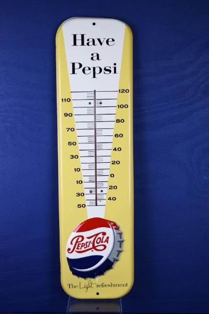 Detail Pepsi Thermometer Sign Nomer 34