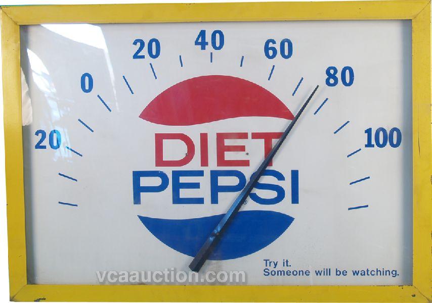 Detail Pepsi Thermometer Sign Nomer 50