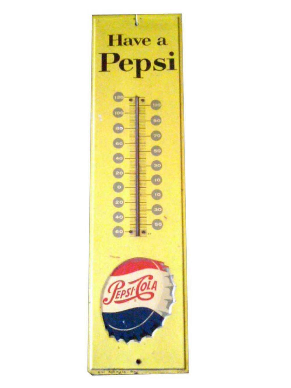 Detail Pepsi Thermometer Sign Nomer 52
