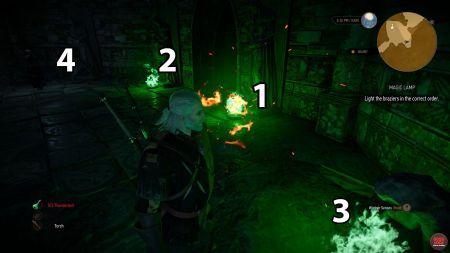 Detail Magic Lamp The Witcher 3 Nomer 3
