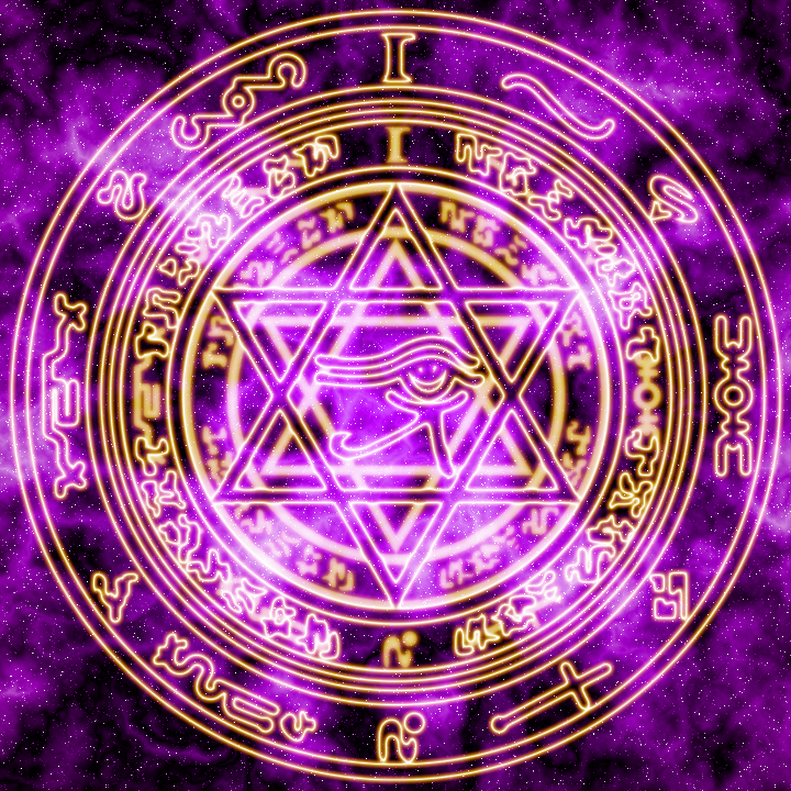 Detail Magical Pentagram Nomer 25