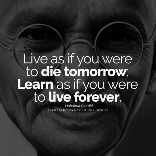 Detail Mahatma Gandhi Quotes Live As If Nomer 18