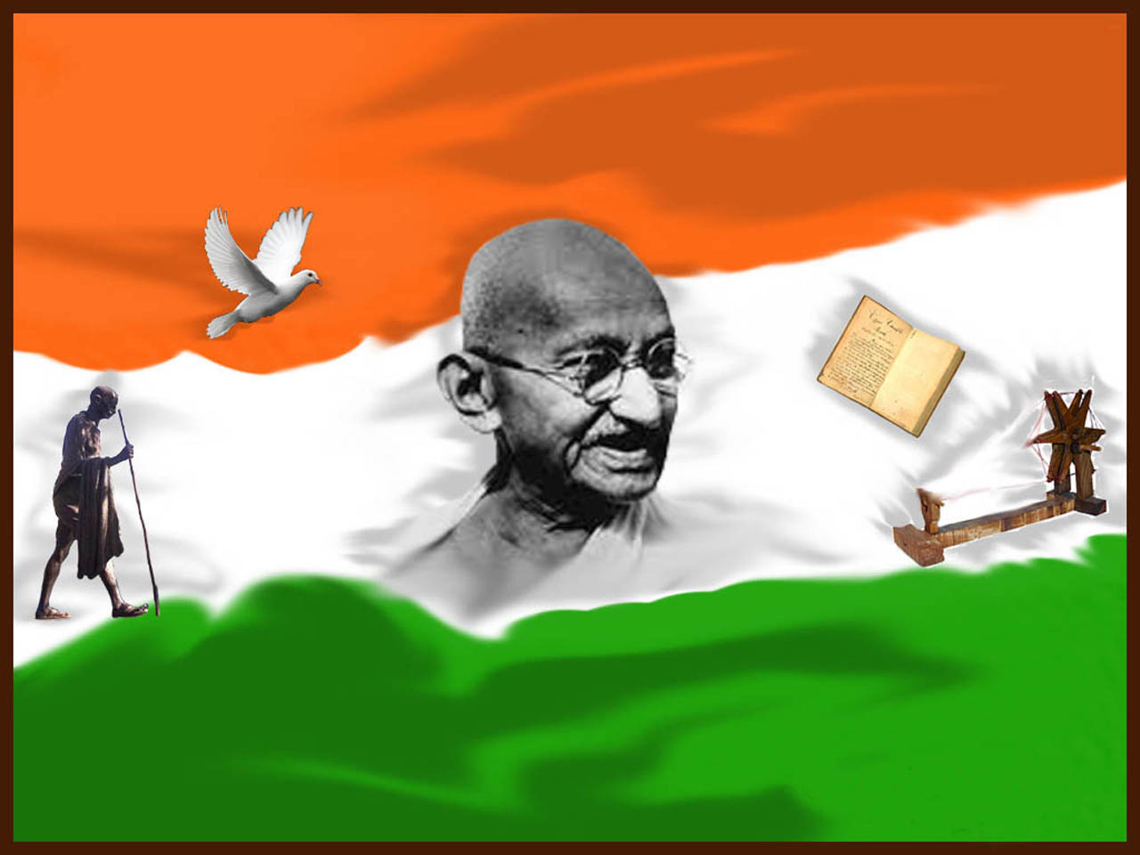 Detail Mahatma Gandhi Wallpaper Nomer 38