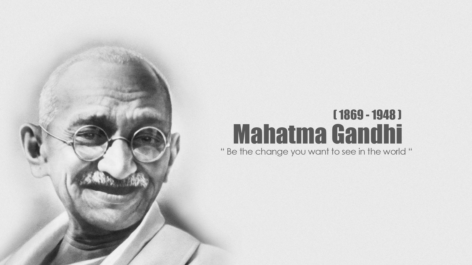 Detail Mahatma Gandhi Wallpaper Nomer 6