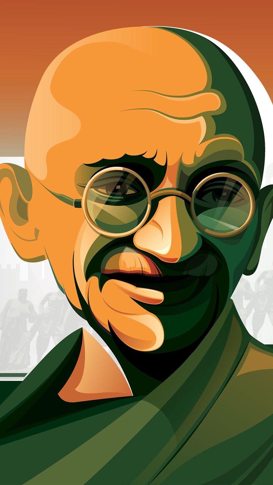 Detail Mahatma Gandhi Wallpaper Nomer 9