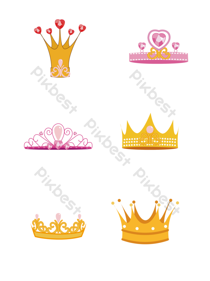 Detail Mahkota Putri Vector Nomer 40