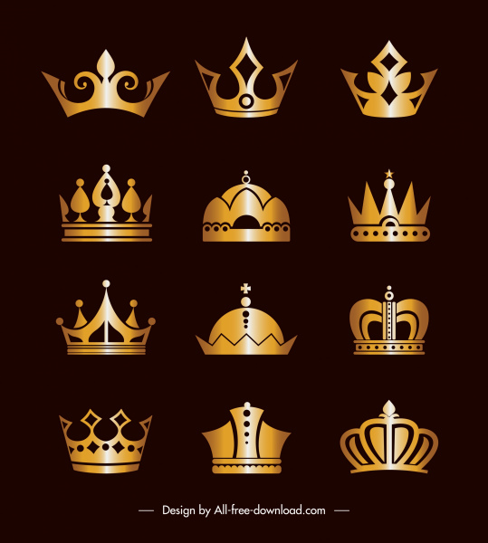Detail Mahkota Queen Vector Nomer 16