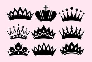 Detail Mahkota Queen Vector Nomer 40