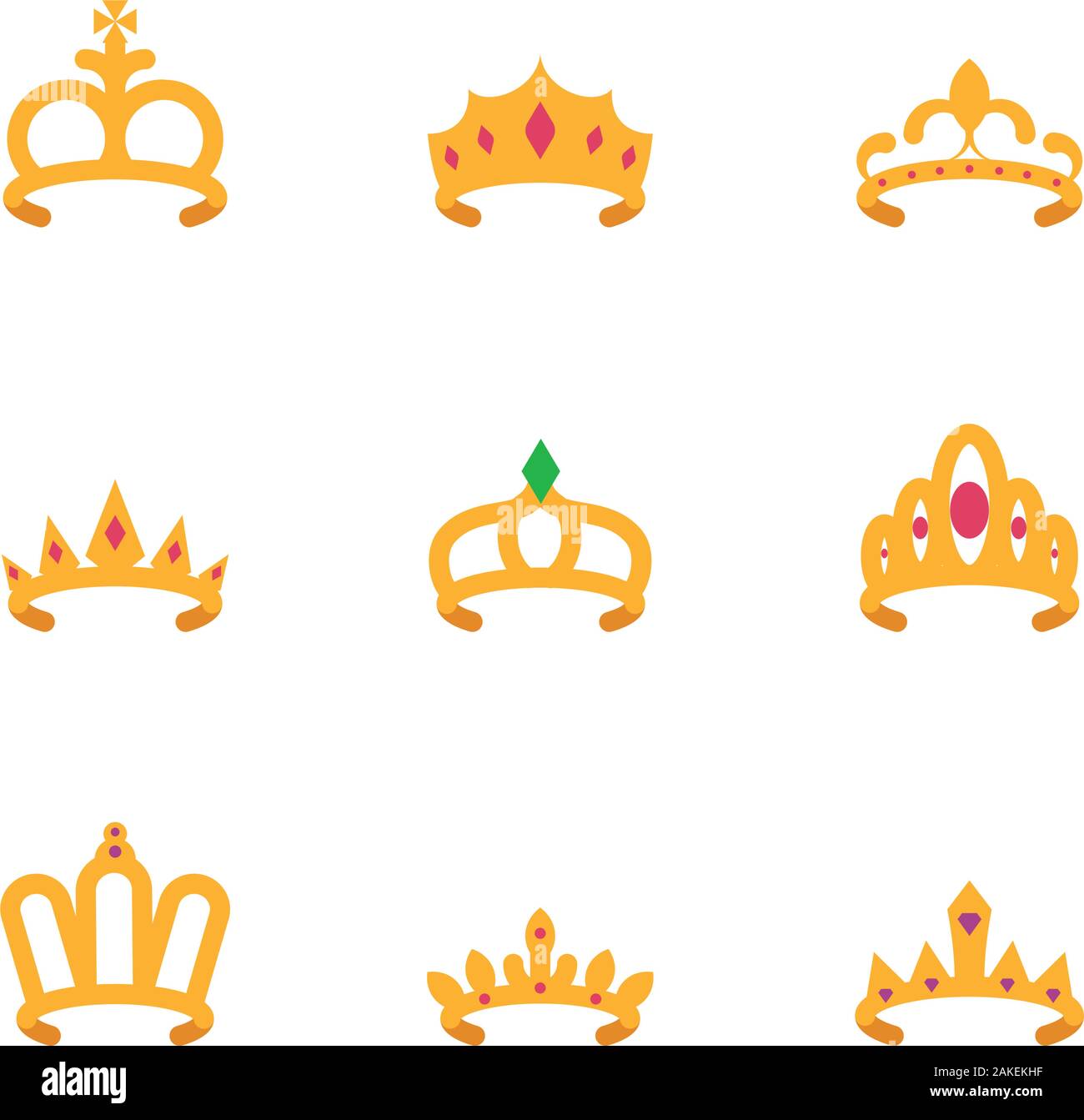 Detail Mahkota Queen Vector Nomer 45