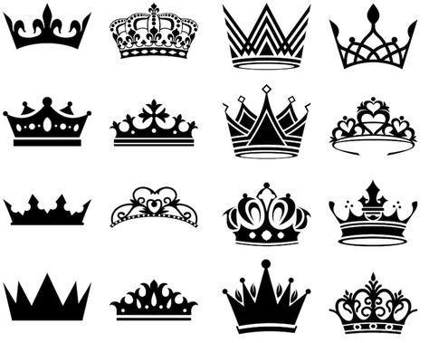 Detail Mahkota Queen Vector Nomer 46