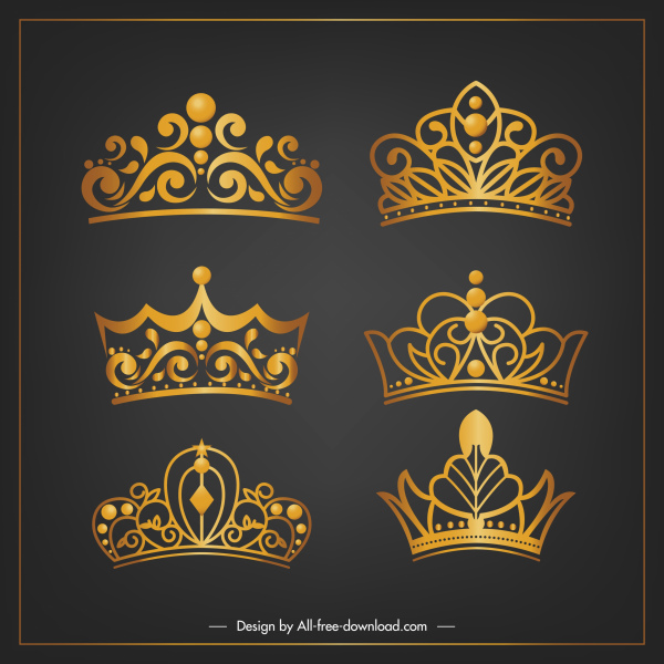 Detail Mahkota Queen Vector Nomer 52
