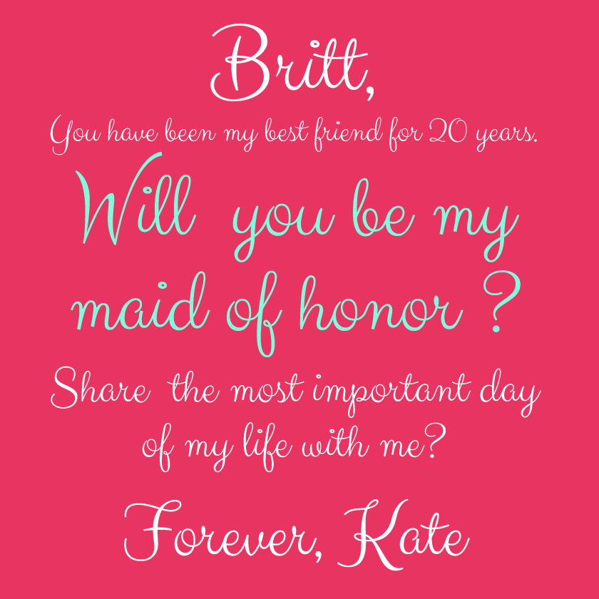 Detail Maid Of Honor Quotes Nomer 15