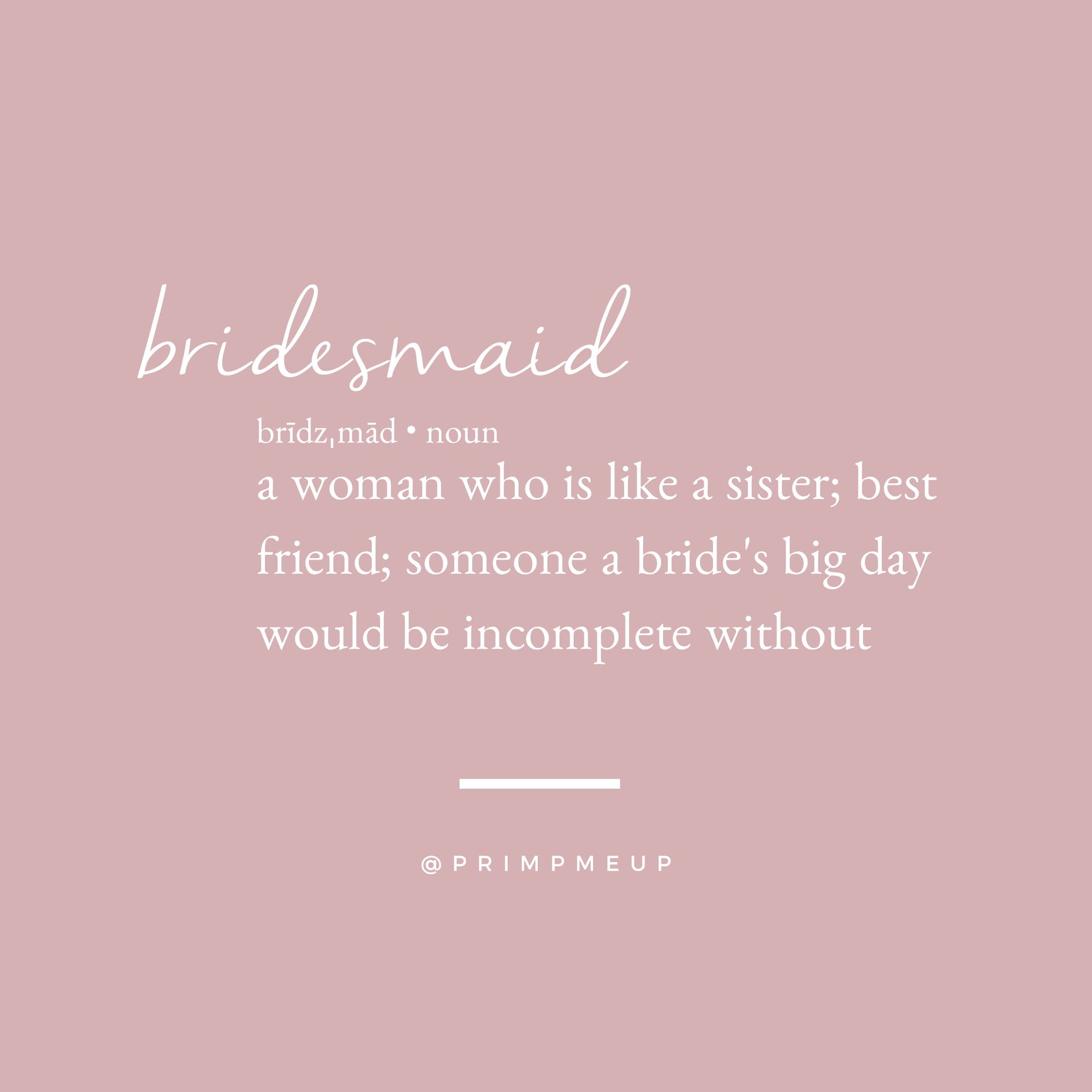 Maid Of Honor Quotes For Best Friend - KibrisPDR