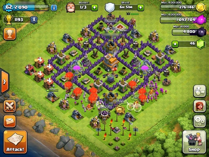 Detail Main Clash Of Clans Di Laptop Nomer 39