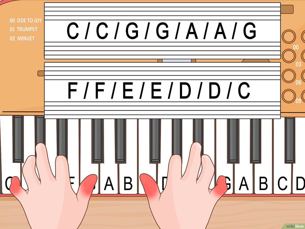 Detail Main Piano Dengan Keyboard Nomer 20