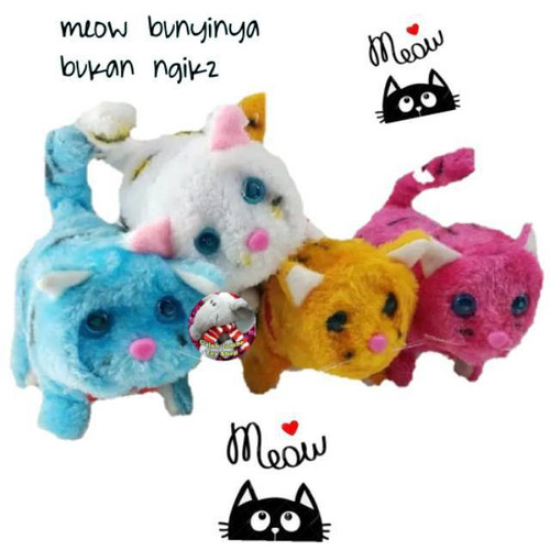 Detail Mainan Boneka Kucing Nomer 15