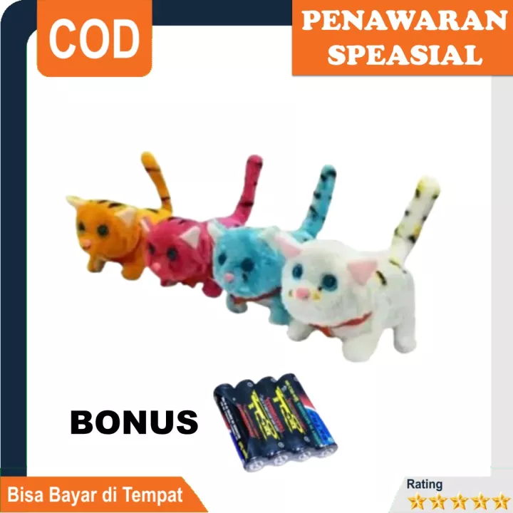 Detail Mainan Boneka Kucing Nomer 58