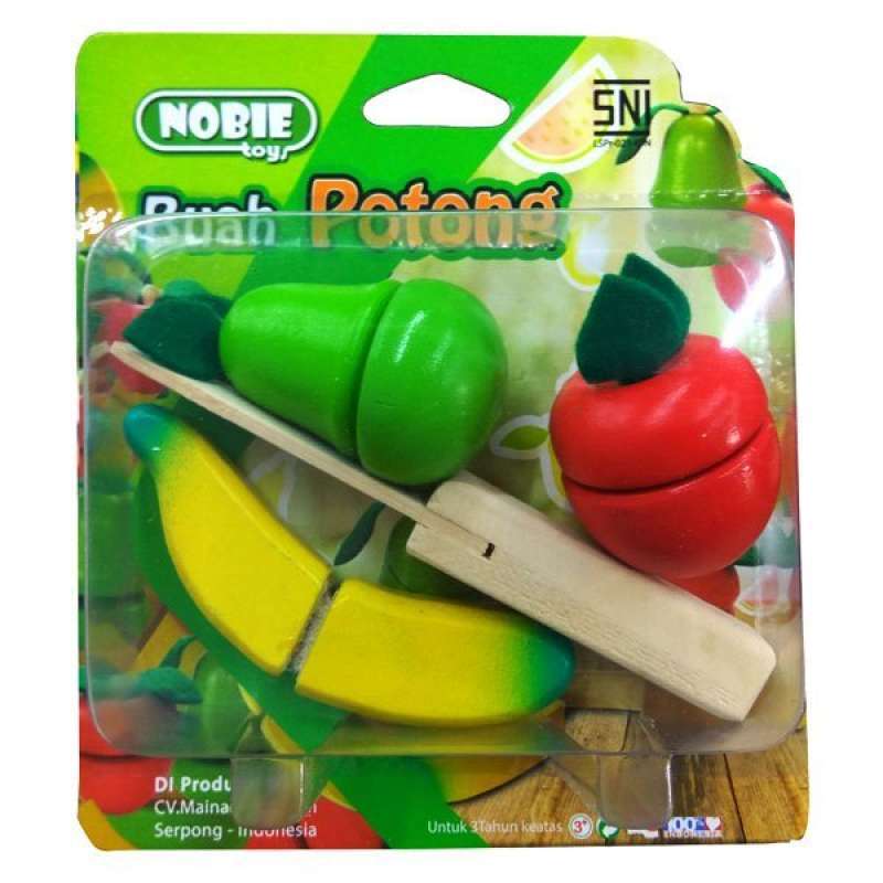 Detail Mainan Buah Potong Plastik Nomer 5