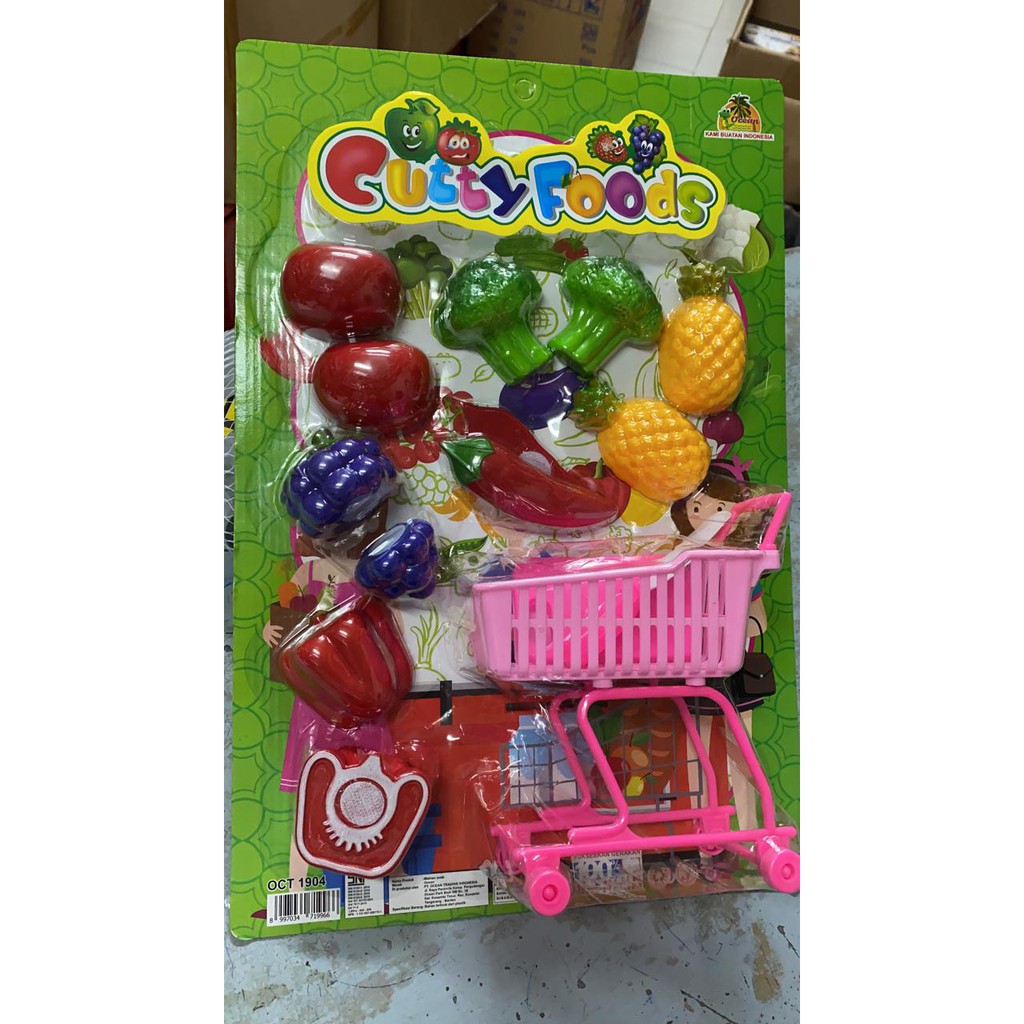 Detail Mainan Buah Potong Plastik Nomer 54