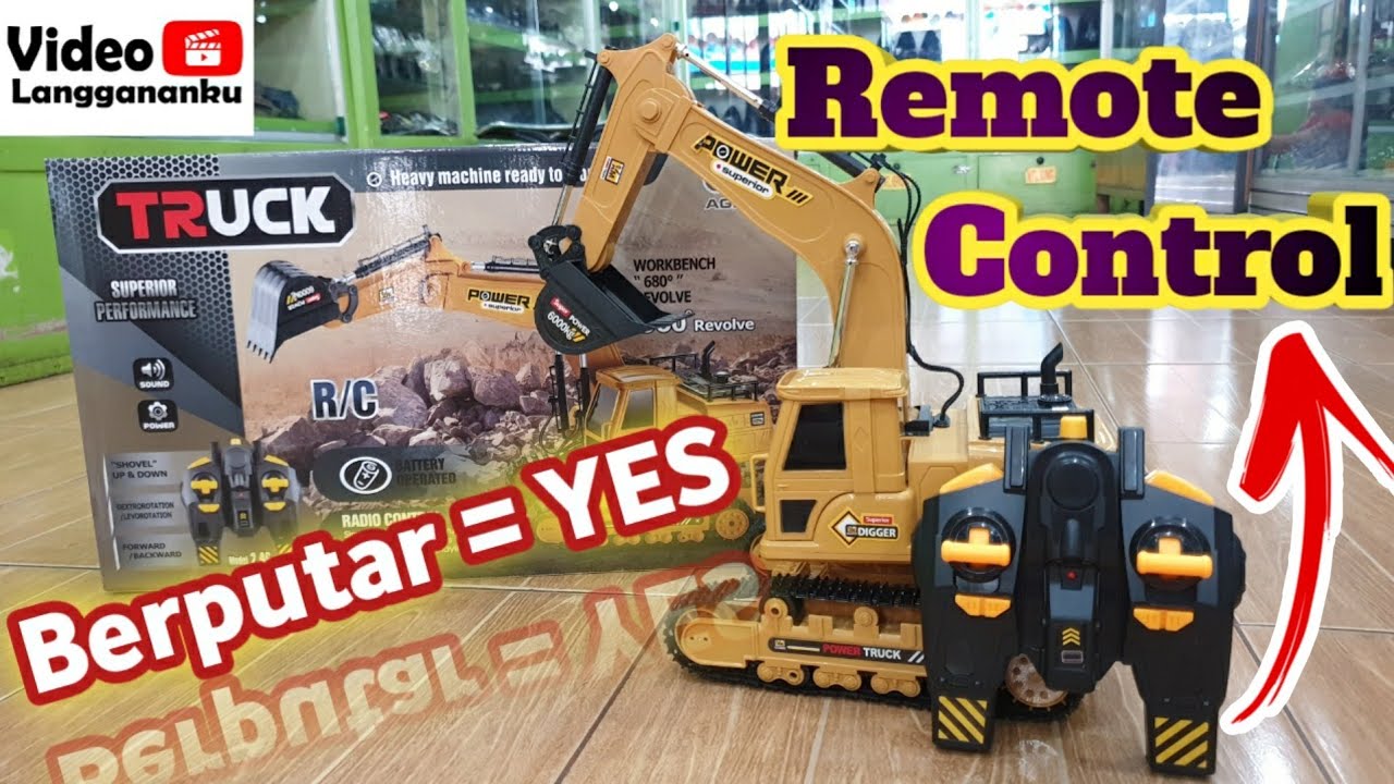 Detail Mainan Excavator Remote Control Nomer 11