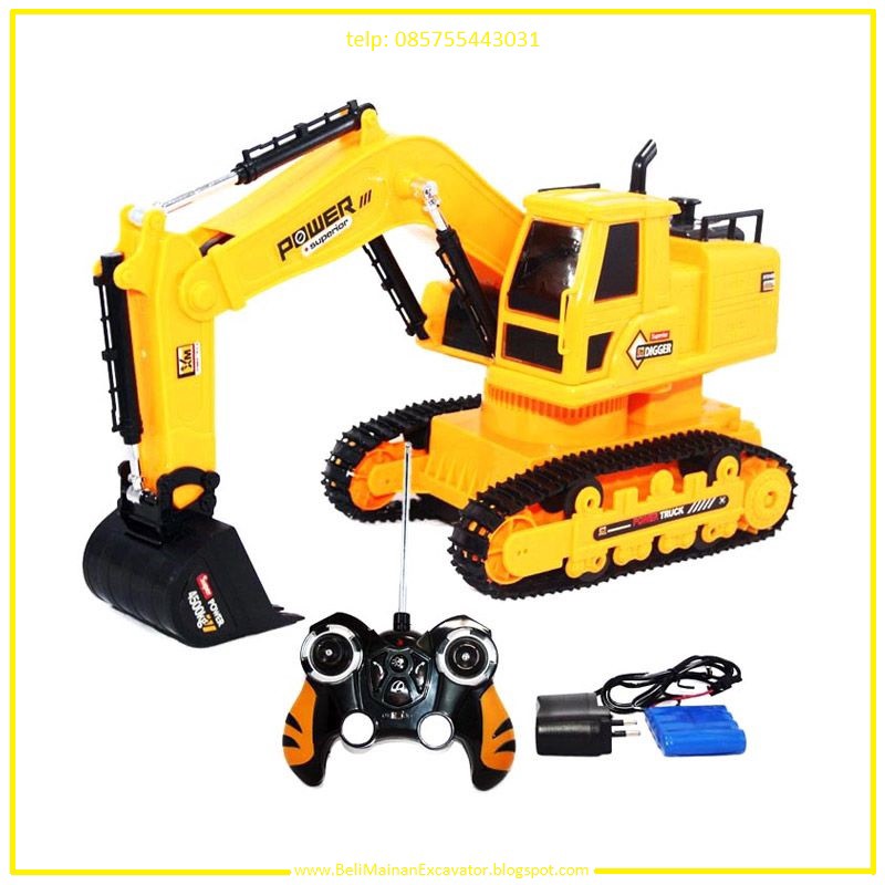 Detail Mainan Excavator Remote Control Nomer 23