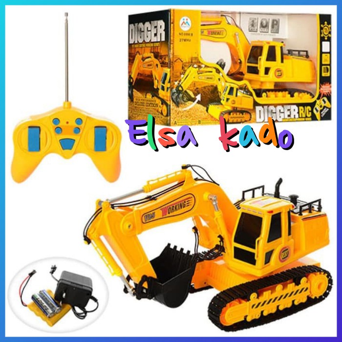 Detail Mainan Excavator Remote Control Nomer 44