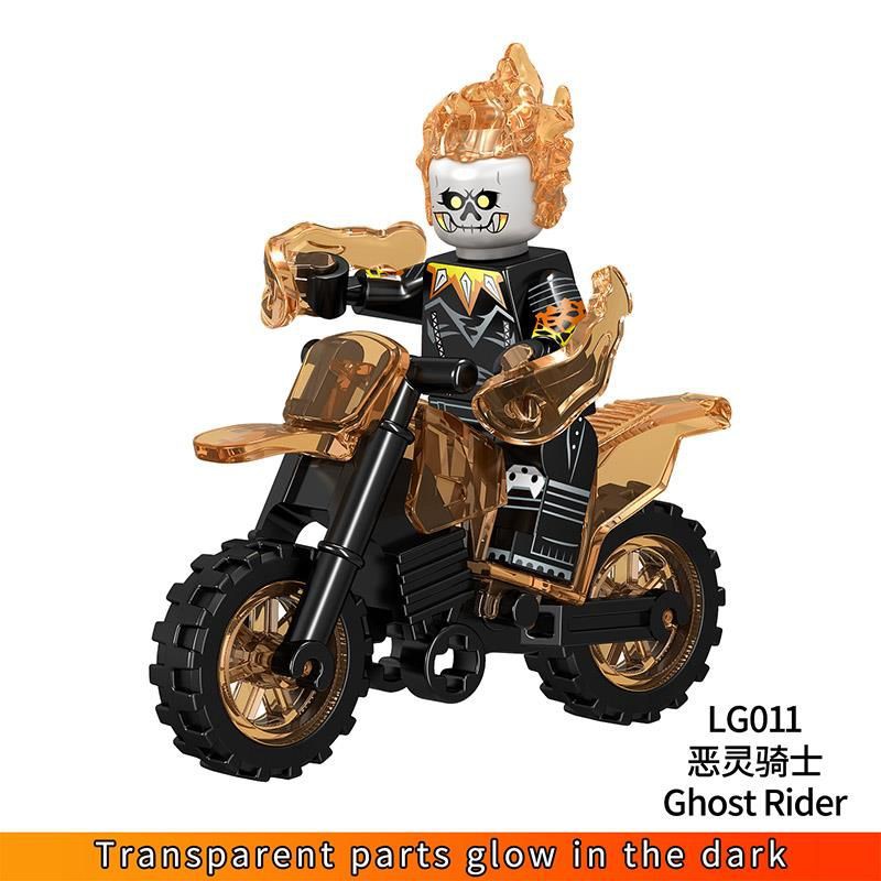 Detail Mainan Ghost Rider Nomer 30