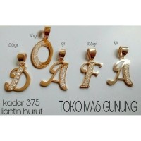 Detail Mainan Kalung Huruf Nomer 30