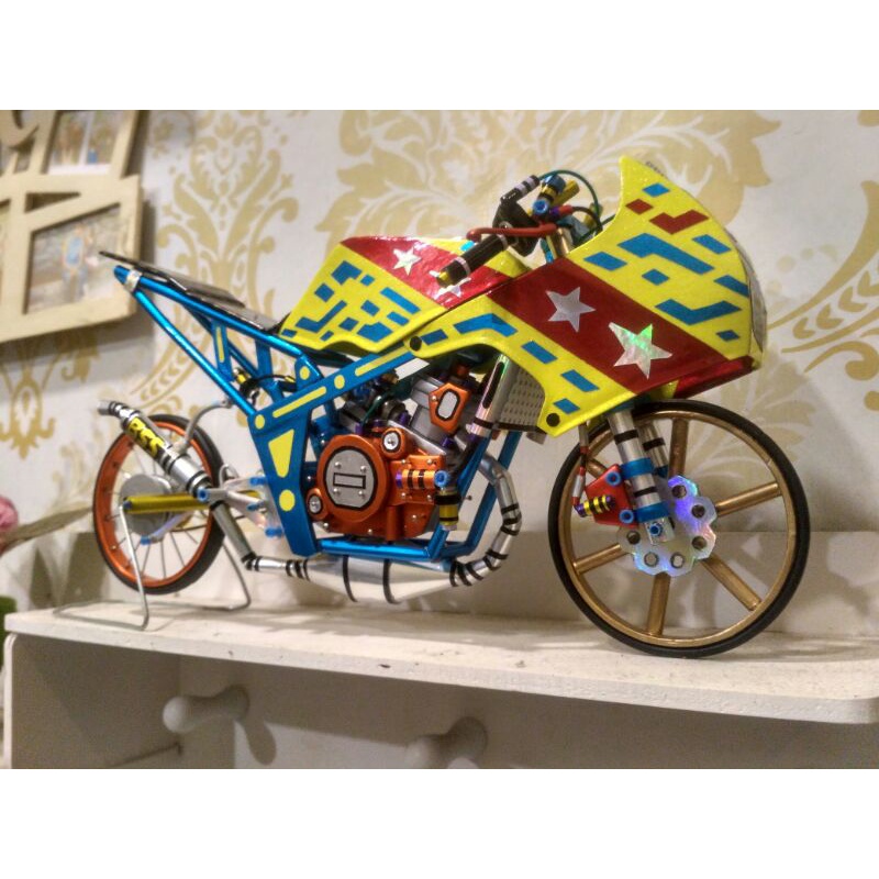 Detail Mainan Motor Drag Nomer 46